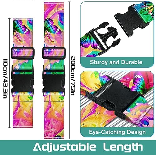 Slohif Luggage Straps for Suitcases Travel Belt Accessories Luggage Connector - Image 2