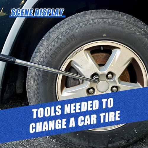 YoRise Telescoping Lug Wrench, Universal Extendable Automotive Wheel Nut Remover - Image 6