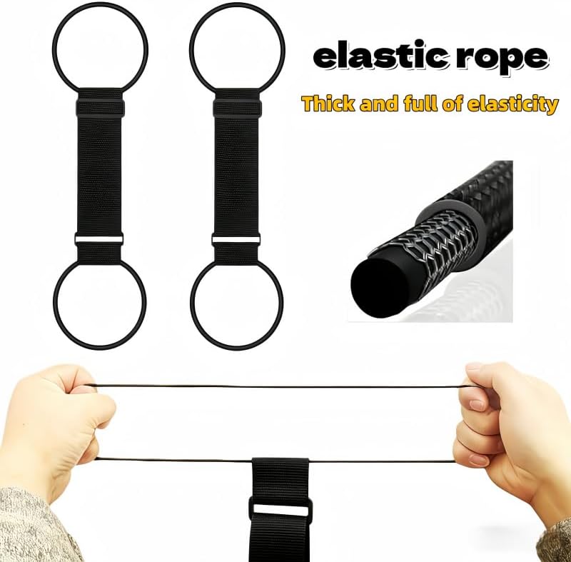 Multi usestrong Adjustable Luggage Straps-Flexible and Adjustable Elastic - Image 4