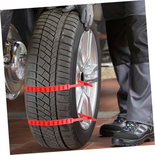 15pcs Orange Nylon Tire Anti-skid Chain - Image 5