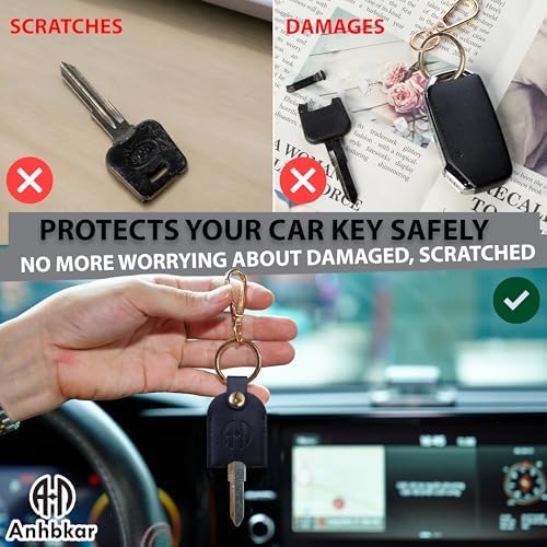 Leather Key Sleeve for Broken Car Key Loop Replacement - Image 4