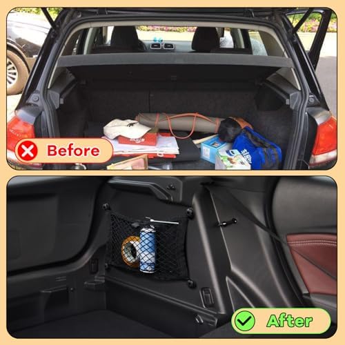 Frienda 2 Pcs Small Cargo Net Boat Storage Mesh Netting, 21 X 9.8 Inches - Image 4