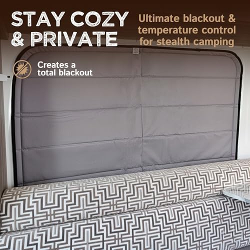 Living in a Bubble Insulated Blackout Rear Right Side Window Cover - Image 2