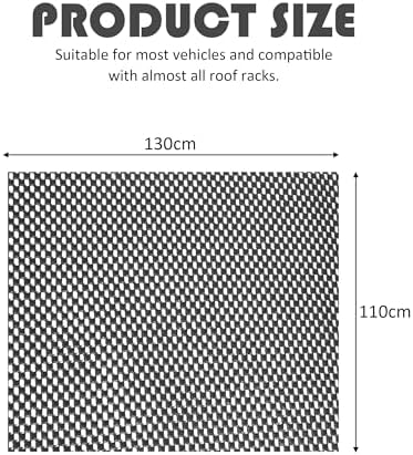 Roof Rack Pads, Car Accessories Roof Cargo Bag Protective Mat, Roof Mat Car - Image 2