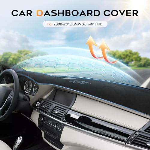 Cartist Dash Cover for 2008-2013 BMW X5 Dashboard Cover Accessories Premium - Image 3
