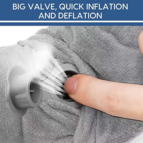 Inflatable Travel Pillow for Airplane Inflatable Neck Pillow for Traveling - Image 4