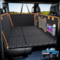 Dog Car Seat Cover for Back Seat Hard Bottom, Truck Rear Seat Extender by Geotick