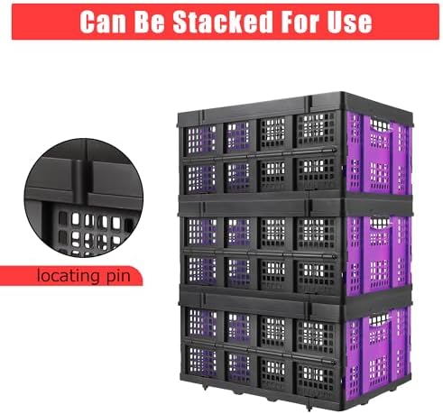 GlowSol Large Collapsible Storage Baskets, 15.7×22×10 Inches Extra-Thick - Image 4