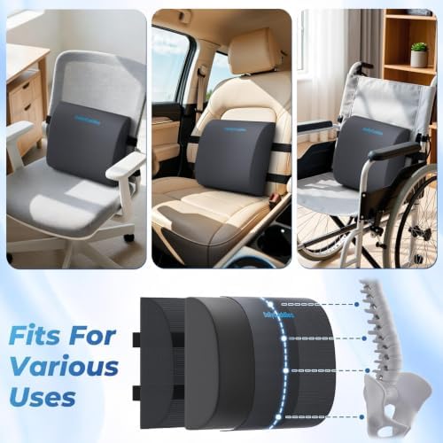 Lumbar Support Pillow, Ergonomic Back Cushion - Image 6
