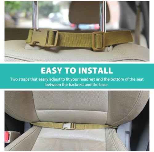 Car Seat Back Organizer, Tactical MOLLE Sag Proof Vehicle Panel Backseat Cover - Image 5