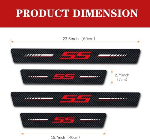 Door Sill Protector for Camaro ss Accessories Car Door Entry Guard Sill - Image 2