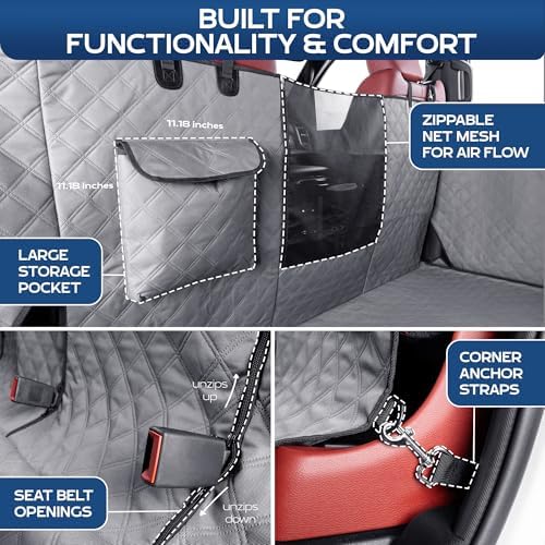 Ruff Liners XL Dog Hammock for Truck, Fold-Up Seats - Image 5