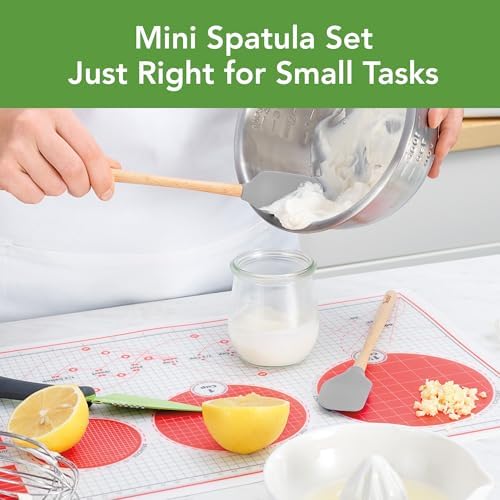 Tovolo, Spatula Spoonula Wood Handled Mini Set - Image 3
