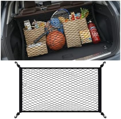 27.56 x 19.69 Inch Elastic Trunk Cargo Net by ANFTDCO