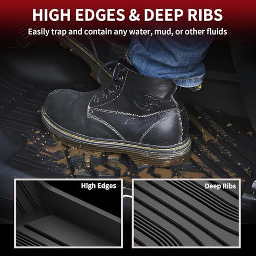 LASFIT Floor Mats for Hyundai Sonata 2020-2026 / Kia K5 2021-2025 - Image 3