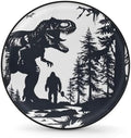 Spare Tire Cover for RV Trailer, Dinosaur Bigfoot Tire Covers Universal Fit for by Unknown