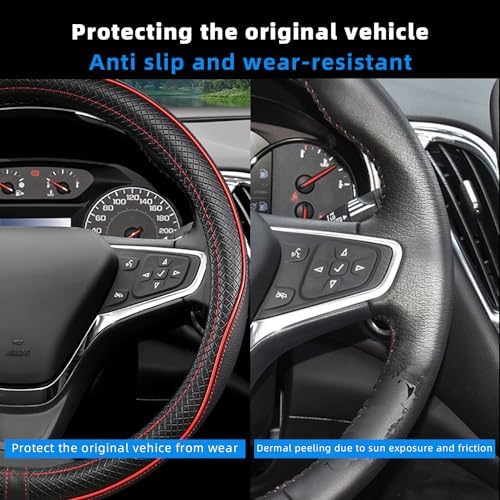 Car Steering Wheel Cover for Chevy Silverado 1500 2500 3500, Automative - Image 5