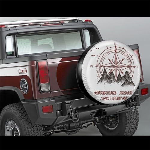 Compass Spare Tire Cover Wheel Protectors - Image 6