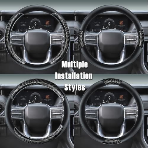 Yangday Leather Steering Wheel Cover - Image 4