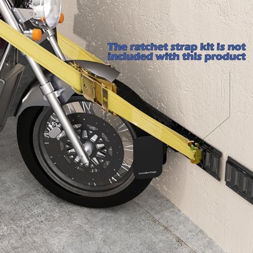 E-Track Dirt Bike Wheel Chocks, Bike and Dirt Bike in Enclosed - Image 5