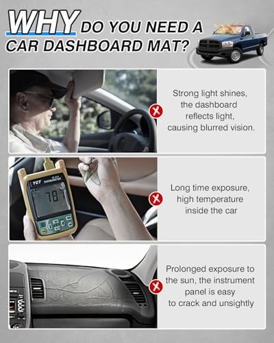 CARTIST Dash Cover for 2006-2009 Dodge Ram 2500 3500/2006-08 Dodge Ram 1500 - Image 3