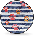 Spare Tire Cover for RV Trailer, Animal Paw Print Tire Covers Universal Fit for by Unknown