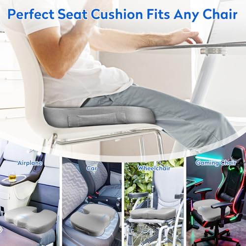CushZone Memory Foam Seat Cushion - Image 5