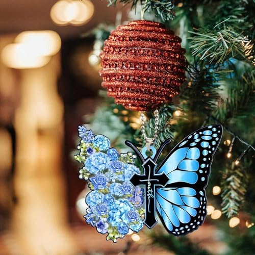 Butterfly Car Hanging Ornament, Hanging Charm Home Decoration Keepsake - Image 5