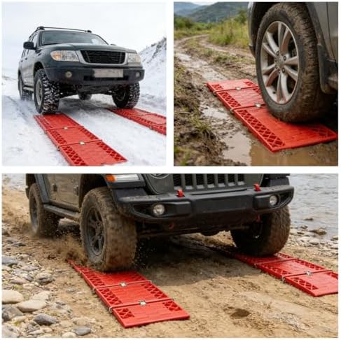 Foldable Emergency Tire Traction Pad, Car Escaper, Ideal to Unstuck Your Car - Image 5