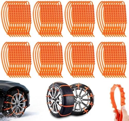 Adjustable Anti-Slip Tire Zip Ties by Unknown