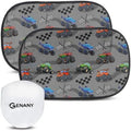 GENANY Truck Car Side Window Sun Shades 2 Piece 21 x 14 Inch by GENANY