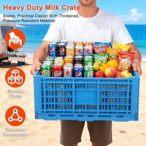 72L Collapsible Milk Crate - Image 6