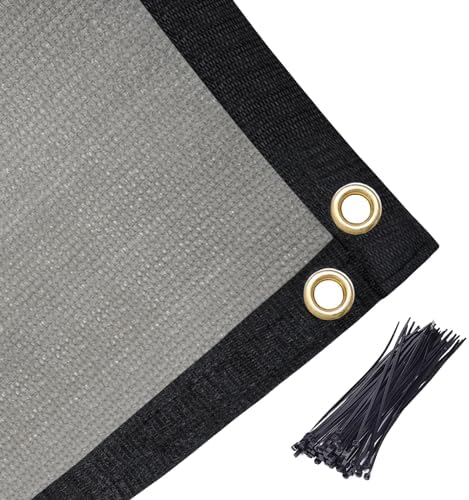 Amagenix 90% Shade Fabric 18'X 22' Gray Sun Shade Cloth - Image 6