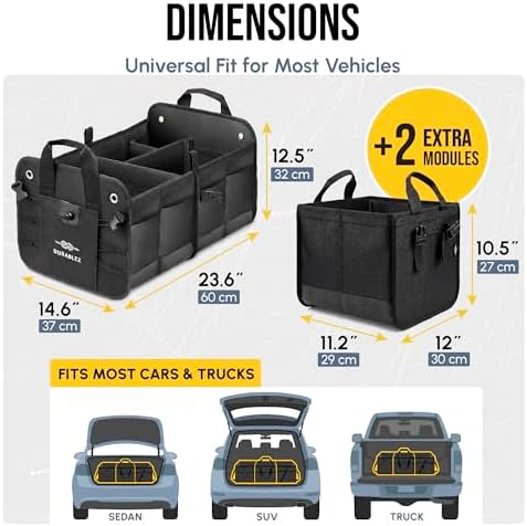 XXL+Cooler Modular Car Trunk Organizer System - Image 2