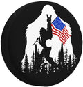 American Flag Camping Spare Tire Cover by IUSCUST