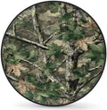 Camouflage Green Spare Tire Cover Dust-Proof Wheel Protector by Unknown