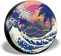 Siski Waves Spare Tire Cover Wheel Protectors Weatherproof Universal by Siski