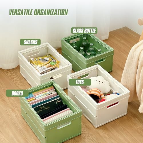 Collapsible Storage Crate with Lid - Image 5