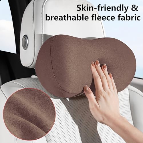 Car Neck Pillow Seat Ergonomic Design Memory Foam, 1 Pack - Image 3