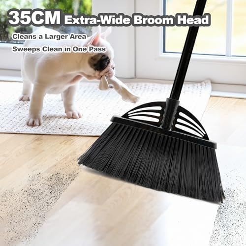 Four-Section Rod Long-Handled Broom, Heavy-Duty Broom, Angle Broom - Image 4