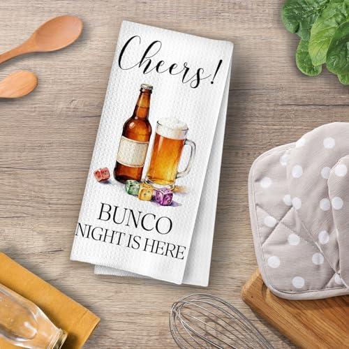 Beer Bunco Kitchen Towel - Image 4
