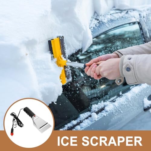 Heated Car Ice Scraper for Windshield and Side Windows - Image 5