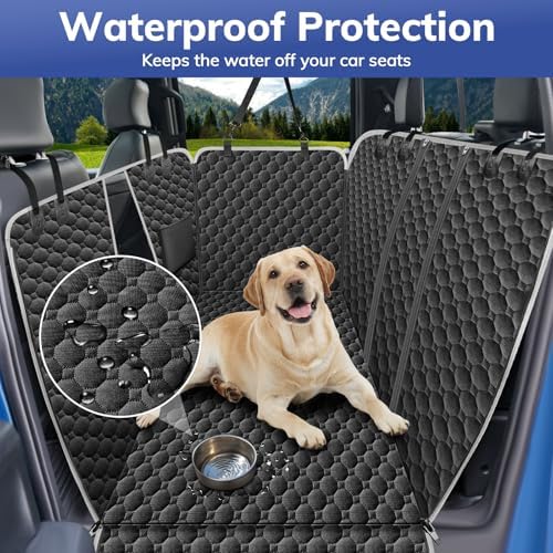 Mancro Waterproof Dog Back Seat Cover - Image 3