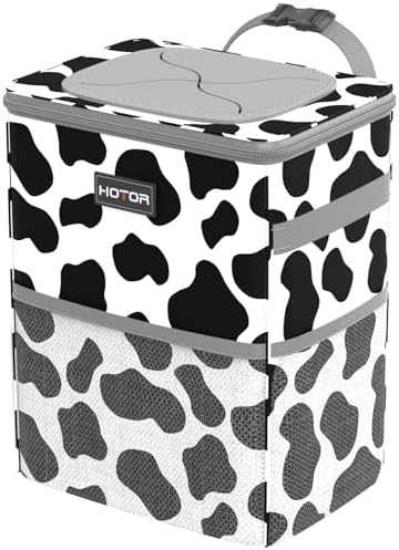 HOTOR Car Trash Can, Leakproof Car Organizer by HOTOR