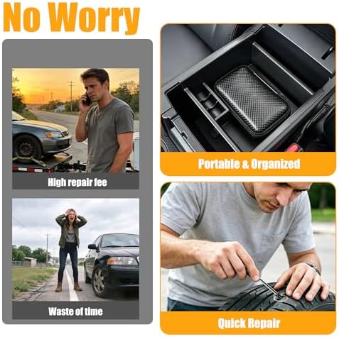 60PCS Tire Repair Rubber Nail Kit | Vacuum Tire Screw Plug - Image 6