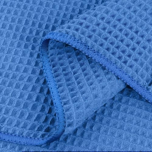 HOMEXCEL Waffle Bath Towels Set of 4 Pack, Waffle Towels - Image 2