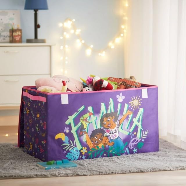 Idea Nuova Disney Encanto 4 Piece Kids Room Collapsible Storage Set - Image 5