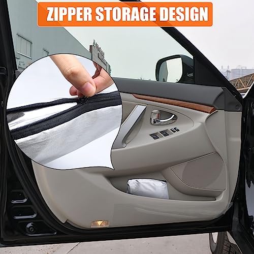Foldable Front Windshield Sunshade fit - Image 6