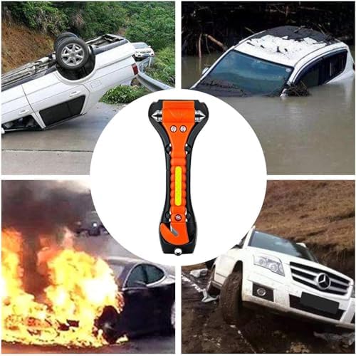 Safety Hammer, 10 Pack Car Emergency Escape Tool Car Window Breaker and Seat - Image 7