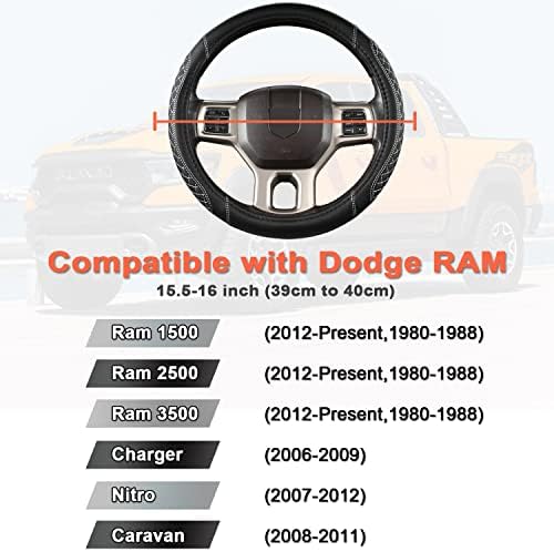 West Llama Customized Auto Car Steering Wheel Cover - Image 2